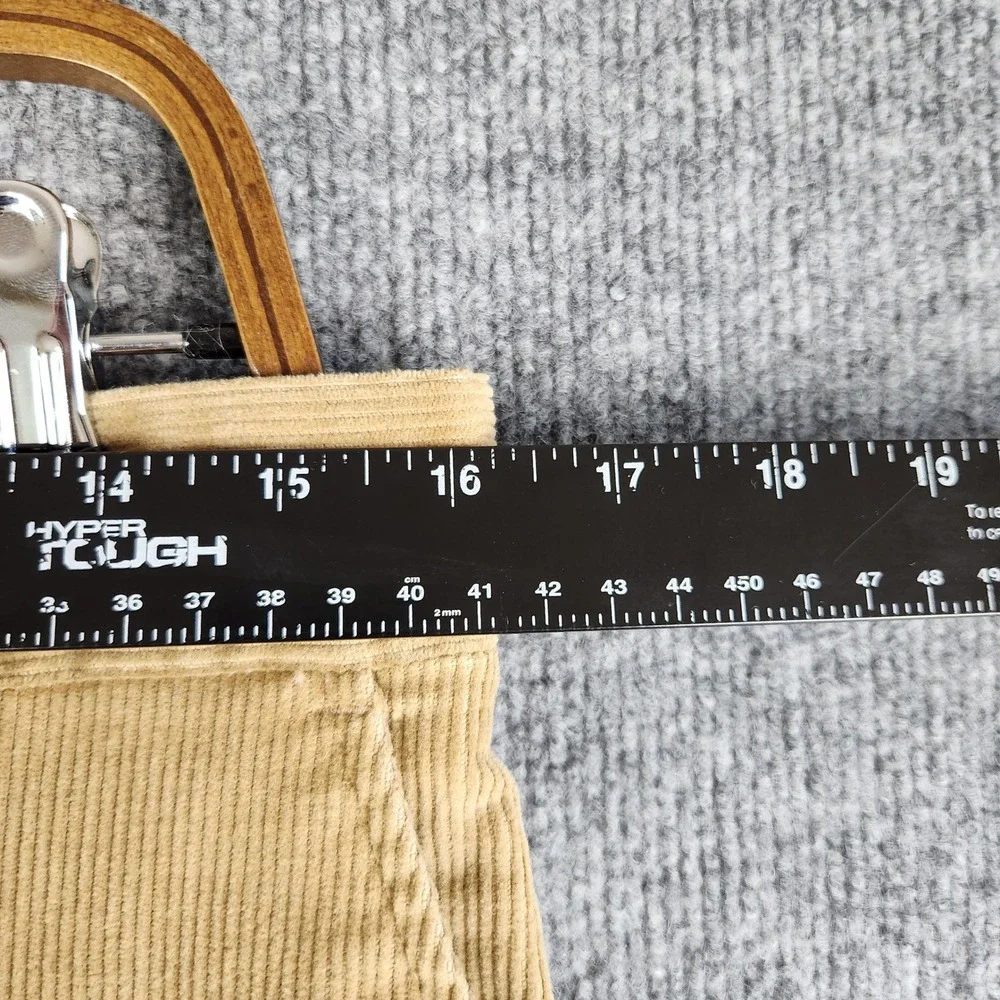 Vintage Sears, Roebuck & Co Pants Brown Corduroy Mens 32x28 Straight Leg Tan